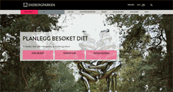 Desktop Screenshot of ekebergparken.com